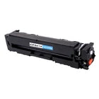 Black toner cartridge on a white background