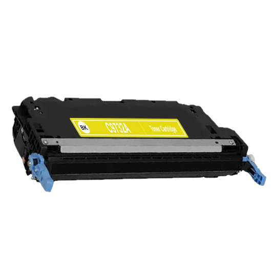 Yellow toner cartridge 645A C9732A compatible with HP Color LaserJet 5500dn, 5500dtn, and Canon LBP 2710, 2810 printers
