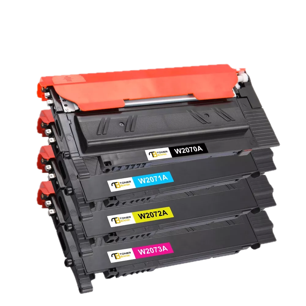 4x Toner W2070A 117A Fits For HP Laser 150nw 150a MFP 178nw MFP 179fnw W/ Chip