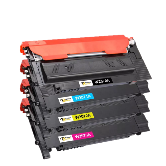 4x Toner W2070A 117A Fits For HP Laser 150nw 150a MFP 178nw MFP 179fnw W/ Chip