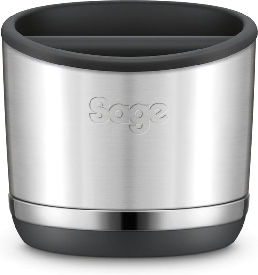 sage the knock box 10 black stainless steel