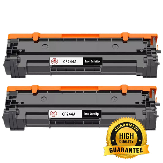 2 x CF244A Toner Cartridge Fits For HP LaserJet Pro M15 M15a M15w M28a M28w 44A