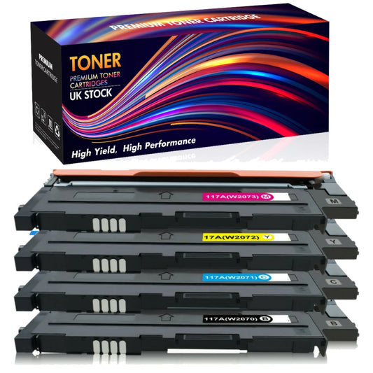 117A toner cartridge set for HP Color Laser 150a, 150nw, MFP 178nw, 179fnw, 179fwg printers